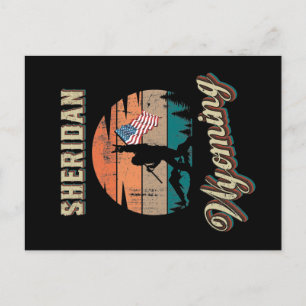 Sheridan Wyoming Postkarte