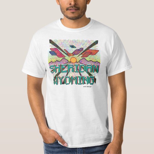 Sheridan, Wyoming T-Shirt (Vorderseite)