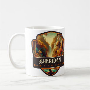 Sheridan, Wyoming Vintage Kaffeetasse