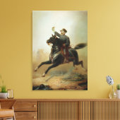 Sheridans Fahrt, 1871 Leinwanddruck (Insitu (Wohnzimmer))