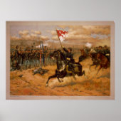 Sheridans Fahrt durch Thure de Thulstrup Poster (Vorne)