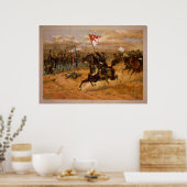 Sheridans Fahrt durch Thure de Thulstrup Poster (Küche)