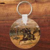 Sheridans Fahrt durch Thure de Thulstrup Schlüsselanhänger (Vorderseite)