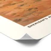 Sheridans Fahrt von L. Prang & Company 1886 Poster (Ecke)