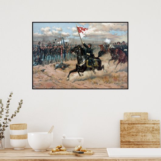 Sheridans Fahrt - Ziviler Krieg Poster (Küche)