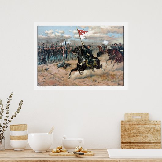 Sheridans Fahrt - Ziviler Krieg Poster (Küche)