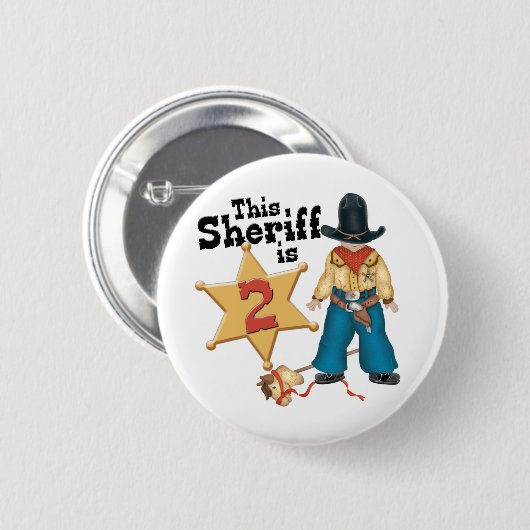 Sheriff 2. button (Vorne & Hinten)