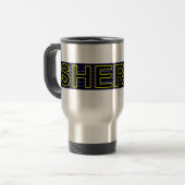 SHERIFF 3 Reise-Tasse Reisebecher (Vorderseite Links)