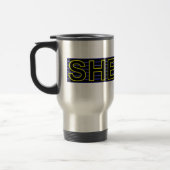 SHERIFF 3 Reise-Tasse Reisebecher (Links)