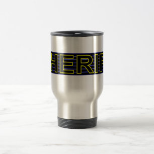 SHERIFF 3 Reise-Tasse Reisebecher