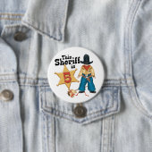 Sheriff 5. Geburtstag Button (Beispiel)