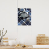 Sheriff Abzeichen auf Western Shirt Poster (Küche)