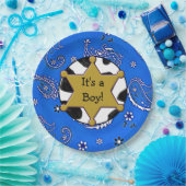 Sheriff Abzeichen Blue Bandanna Paper Teller (Party)