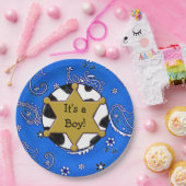 Sheriff Abzeichen Blue Bandanna Paper Teller (Party)