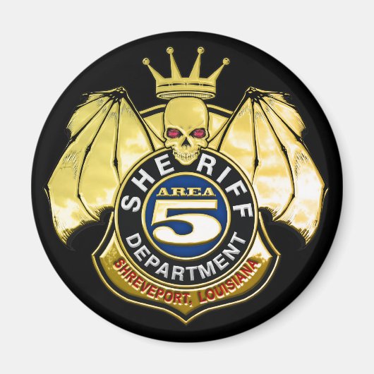 Sheriff Area 5 Abzeichen Magnet (Vorne)