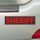 "SHERIFF " AUTOAUFKLEBER (Auf Auto)