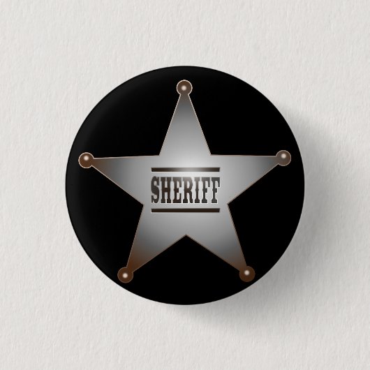 Sheriff Button (Vorderseite)