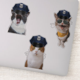 Sheriff Cat Aufkleber