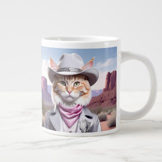 Sheriff Cat Jumbo-Tasse