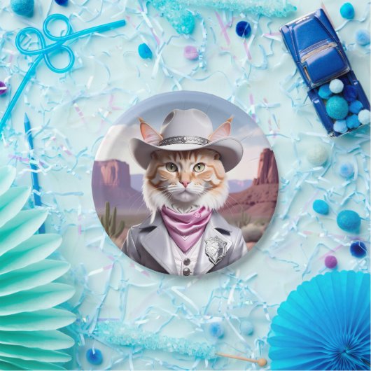 Sheriff Cat Pappteller (Party)