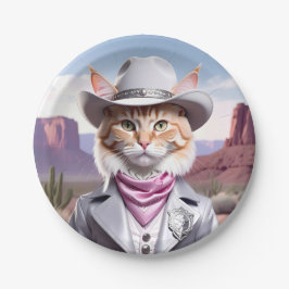 Sheriff Cat Pappteller