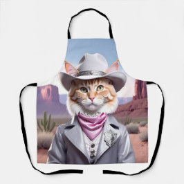 Sheriff Cat Schürze