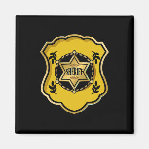 Sheriff Costume Halloween Police Officer Gesetz En Magnet