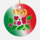 Sheriff Custom Christmas Ornament (Hinten)