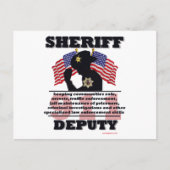 Sheriff_Deputy Postkarte (Vorderseite)
