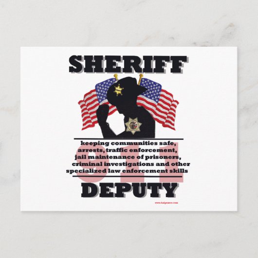 Sheriff_Deputy Postkarte (Vorderseite)