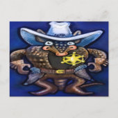 Sheriff Dillo Postkarte (Vorderseite)