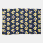 Sheriff Gold Star Abzeichen Fun Geschirrtuch (Horizontal)