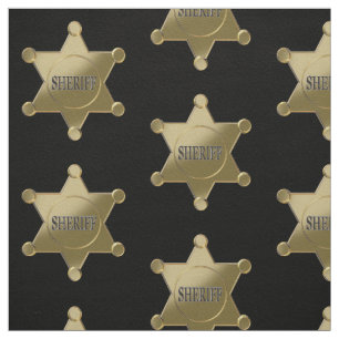 Sheriff golden star stoff