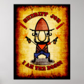 Sheriff Joe " Ich bin der Boss" Poster (Vorne)