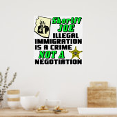 SHERIFF JOE POSTER (Küche)