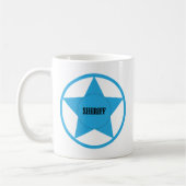Sheriff Kaffeetasse (Links)