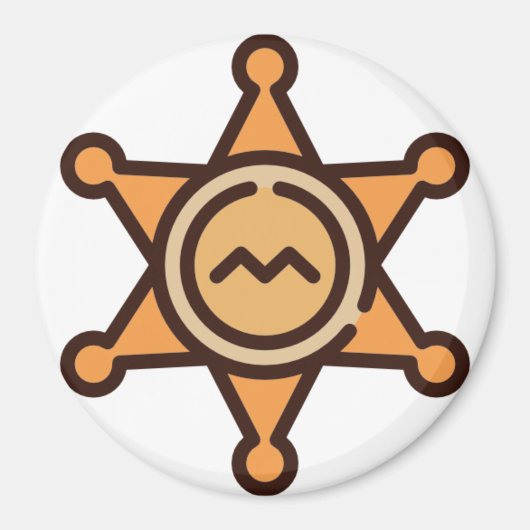 Sheriff Magnet (Vorne)