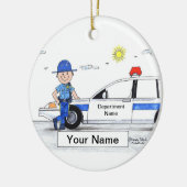 Sheriff - Männlich Keramikornament (Links)