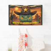 Sheriff Spike-Cactus Character Banner (Insitu)