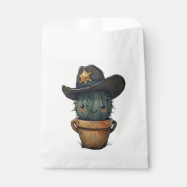 Sheriff Spike-Cactus Character Geschenktütchen