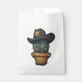 Sheriff Spike-Cactus Charakter Geschenktütchen (Vorderseite)