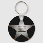 Sheriff star schlüsselanhänger (Vorderseite)