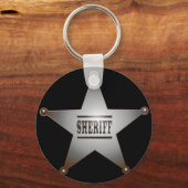 Sheriff star schlüsselanhänger (Vorderseite)