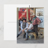 Sheriff & Stellvertreter Postkarte (Vorne/Hinten)