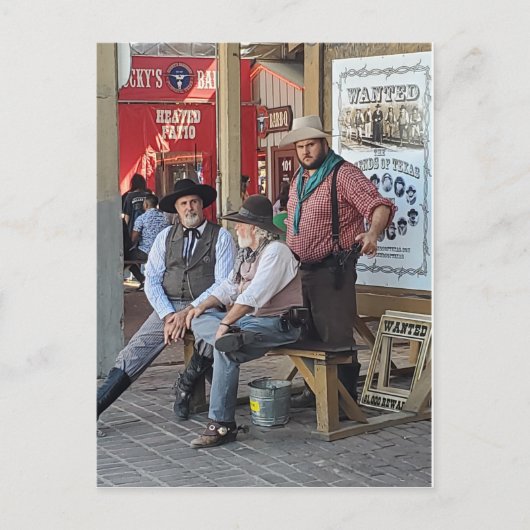 Sheriff & Stellvertreter Postkarte (Vorderseite)