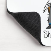 Sheriff-Stickfigur-Mauspad Mousepad (Ecke)