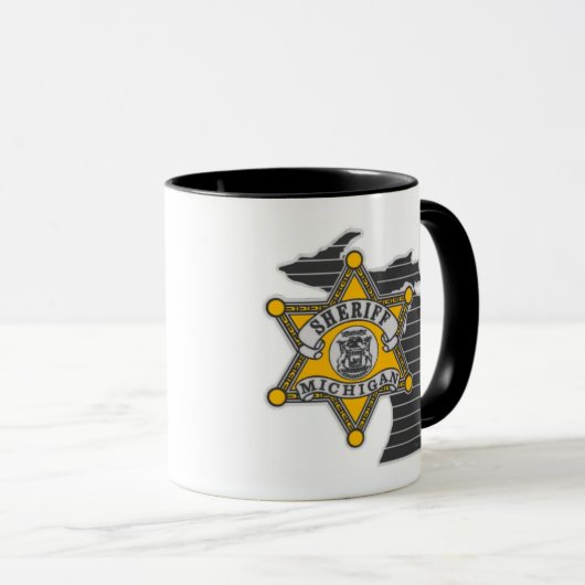 Sheriff Tasse (VorderseiteRechts)