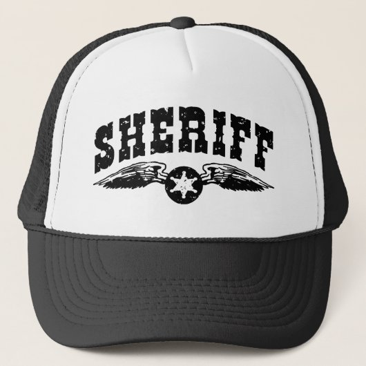 Sheriff Truckerkappe (Vorderseite)