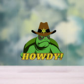 Sheriff Turtle Acrylschild (Neutral)