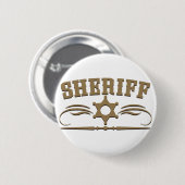 Sheriff-Western-Art Button (Vorne & Hinten)